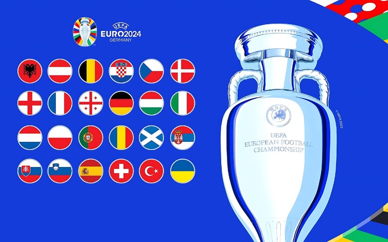 Euro 2024 bao nhiêu đội