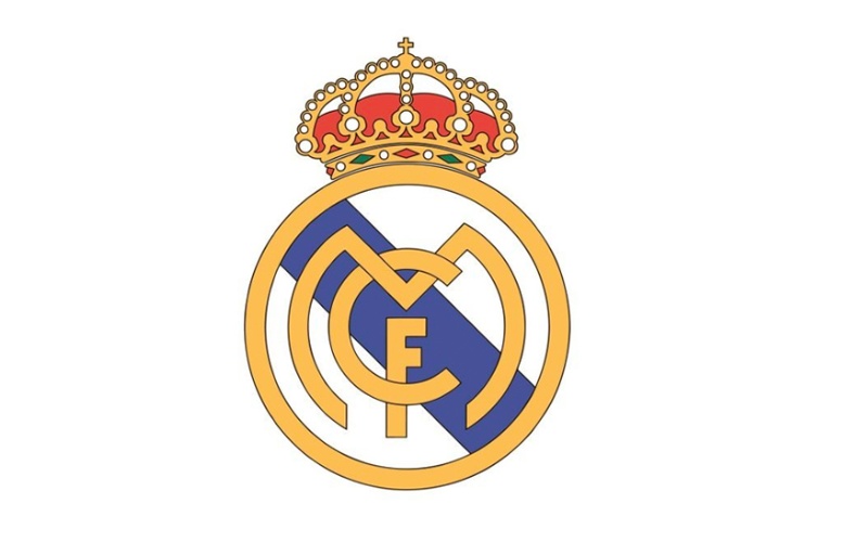 Logo Real Madrid mang đậm dấu ấn hoàng gia với hình ảnh vương miện uy nghi