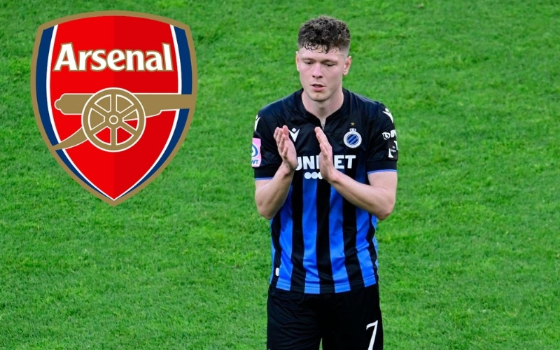 Máy chạy Andreas Skov Olsen đã được Arsenal chiêu mộ thành công