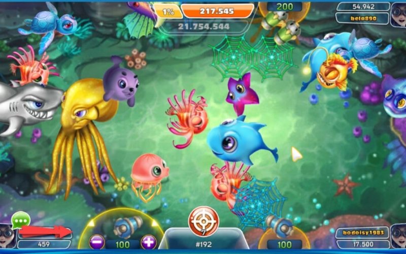 Các loại cá có trong game bắn cá online và điểm số tương ứng