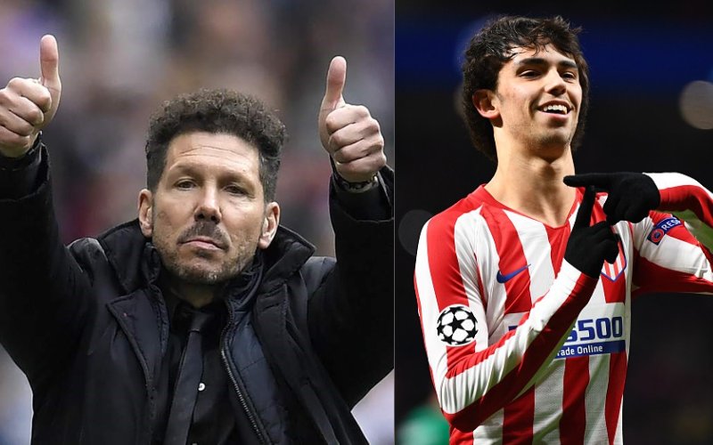 HLV Diego Simeone ca ngợi thái độ của Joao Felix trước tin đồn chuyển nhượng