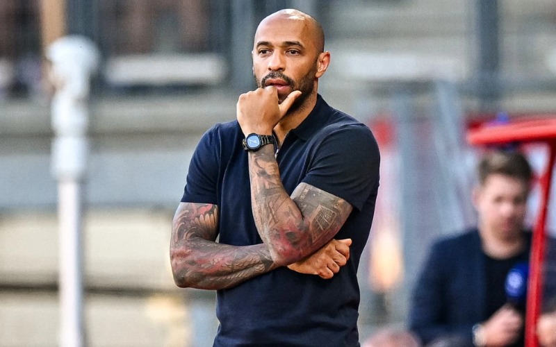 HLV Thierry Henry gần như đã chắc chắn bến đỗ mới của mình trong thời gian tới