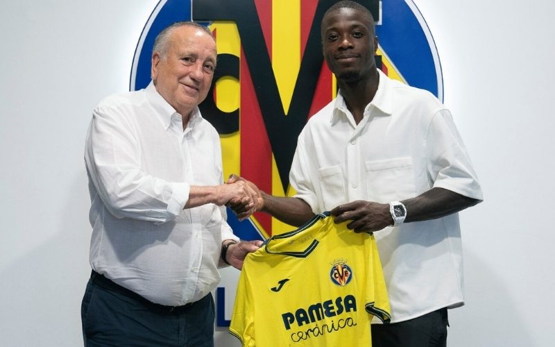 Nicolas Pepe chính thức khoác áo CLB Villarreal