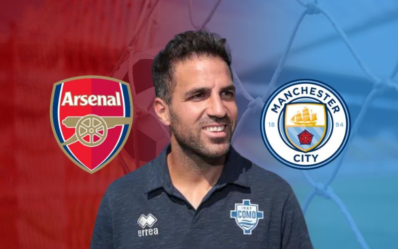 HLV Fabregas dự đoán Arsenal có thể đánh bại Man City