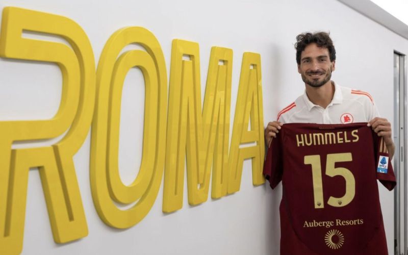 Mats Hummels Chuẩn Bị Lần Đầu Thi Đấu Cho AS Roma