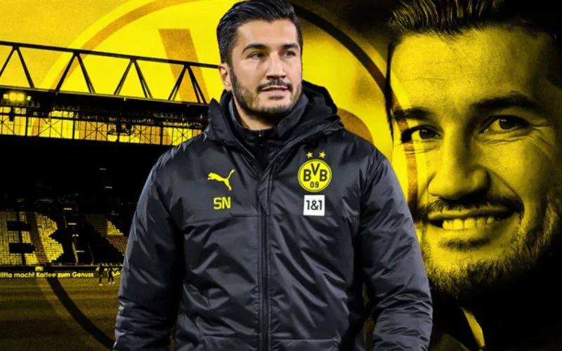 Dortmund chưa tính sa thải HLV Nuri Sahin dù thành tích kém cỏi