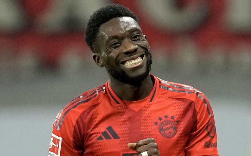 Real Madrid thương thảo với Bayern Munich về cầu thủ Alphonso Davies