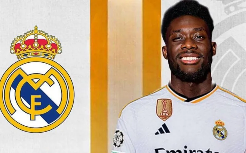 Real Madrid nhắm Alphonso Davies trong kỳ chuyển nhượng tháng 1